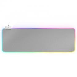 Alfombrilla Mars Gaming MMPRGB2 con Iluminación LED/ 800 x 300 x 4mm/ Plata - Imagen 1