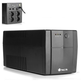 NGS FORTRESS 1500 V2 UPS Em espera (Offline) 1,2 kVA 720 W 3 tomada(s) CA