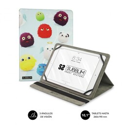 SUBBLIM Case Furry housse pour tablette 9,6"-11"
