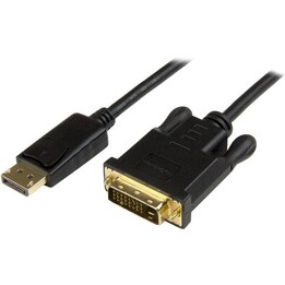 StarTech.com DP2DVI2MM3 Câble adaptateur DisplayPort vers DVI-D 91 cm noir