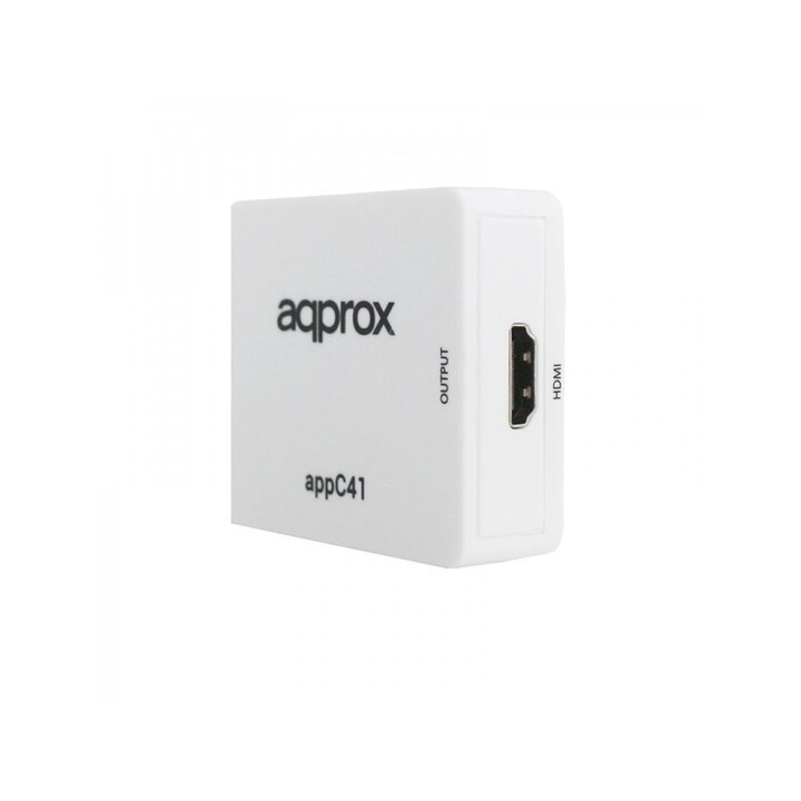 Approx APPC41 RCA-zu-HDMI-Konverter weiß