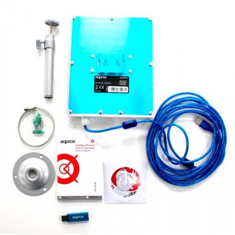 ANTENA APPROX APPUSB26AC USB DUAL BAND - Imagen 5