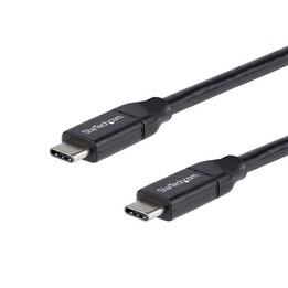 StarTech.com USB2C5C2M cavo USB-C a USB-C 2 m nero