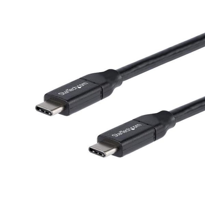 StarTech.com USB2C5C2M Cable USB-C a USB-C de 2 m negro