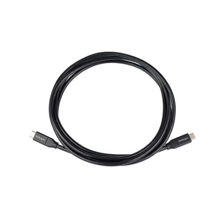StarTech.com USB2C5C2M USB-C-auf-USB-C-Kabel 2 m schwarz