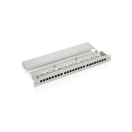 Panel Equip 16P (Patchpanel) Cat.5E Hellgrau