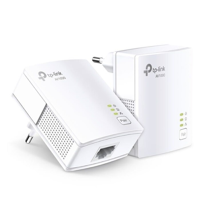 TPLink Powerline Adapter TL-PA7017Kit 1000Mbps/ Reach 300m/ Pack of 2
