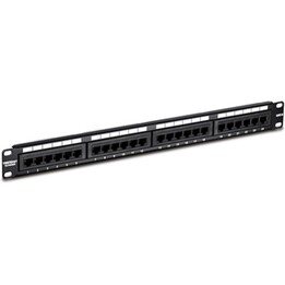Patch Panel TRENDnet TC-P24C6/ 24 Puertos/ Cat.6/ Altura 1U