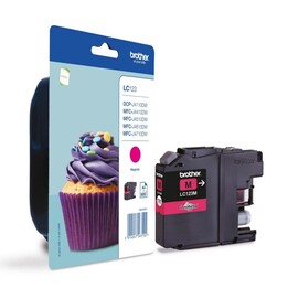 Brother LC-123M cartucho de tinta magenta