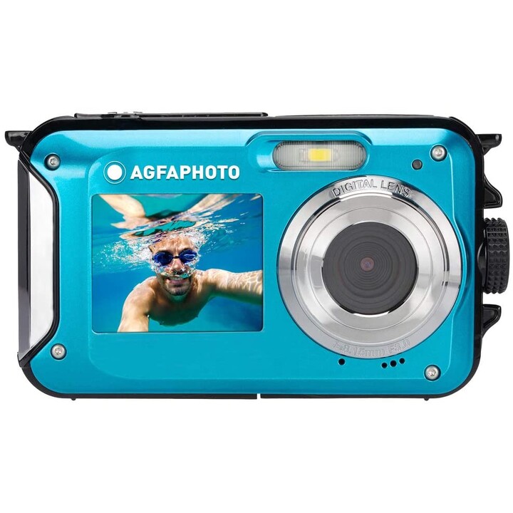 Fotocamera sportiva digitale AgfaPhoto Realishot WP8000 / 24MP / Blu