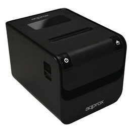 APPROX APPPOS80AMUSE impresora térmica de tickets 80 mm USB RS232 Ethernet RJ11 negra