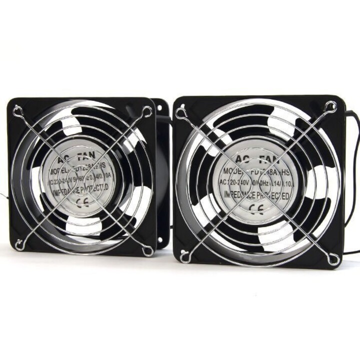ouble Fan Pg 12 Cm For Rack Cupboard