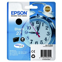 Cartucho Epson 27 NEGRO WF3620SS