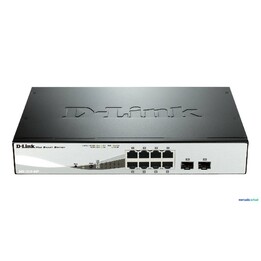 INTERRUTTORE D-LINK 8 PORTE POE 10-100-1000 RACK