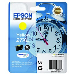 Cartucho Epson 27XL AMARILLO WF3620SS