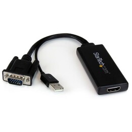Adaptateur Convertisseur Vga Vers Hdmi Startech Avec Audio