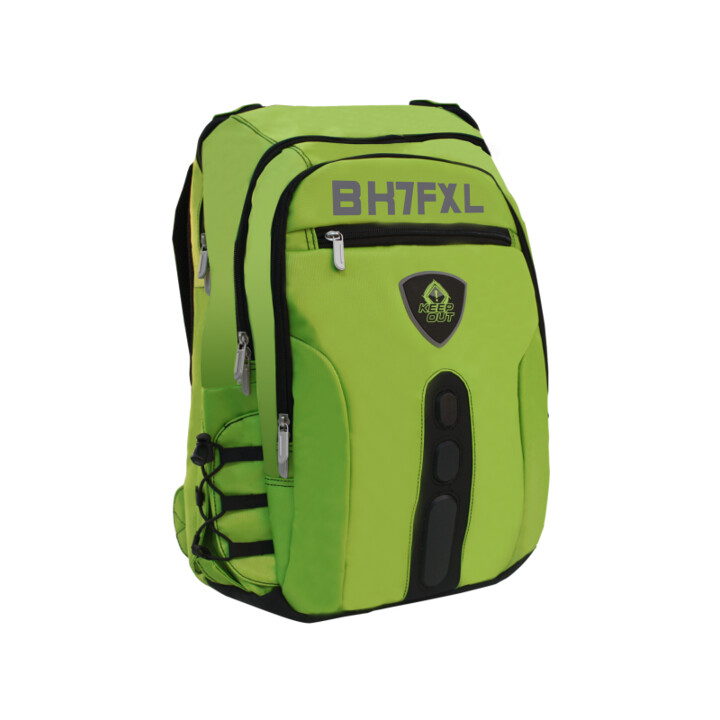 KEEP OUT BK7FG laptop backpack 15.6 green