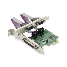 Conceptronic SPC01G serial and parallel PCIe card green