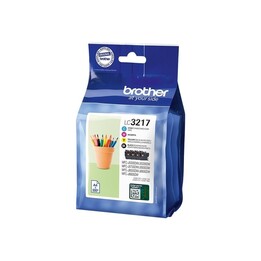 Cartucho Brother LC3217VAL PACK 4 COLORES