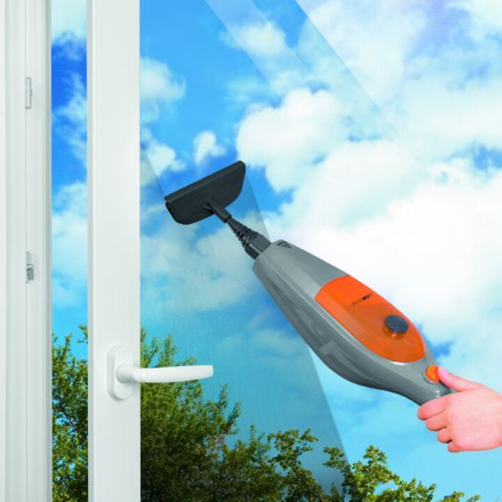 Clatronic DR 3539 Limpador a vapor portátil 0,3 L Cinza, Laranja 1500 W