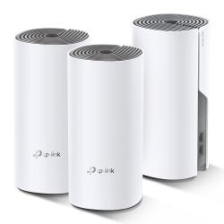 TP-LINK Deco E4 (3-pack) Doble banda (2,4 GHz / 5 GHz) Wi-Fi 5 (802.11ac) Blanco, Gris 2 Interno - Imagen 1
