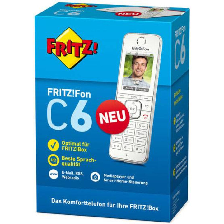 AVM FRITZ!Fon C6 VoIP Blanc