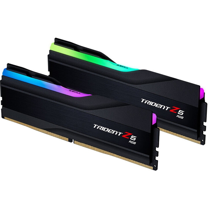 KIT DDR5 32 Go 2x16 Go PC 6400 G.Skill Trident Z5 RVB F5-6400J3239G16GX2-TZ5RK