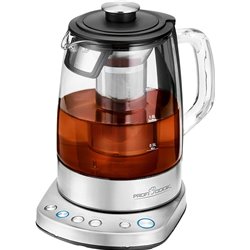 Chaleira elétrica de vidro sem fio Proficook PC-WKS 1167