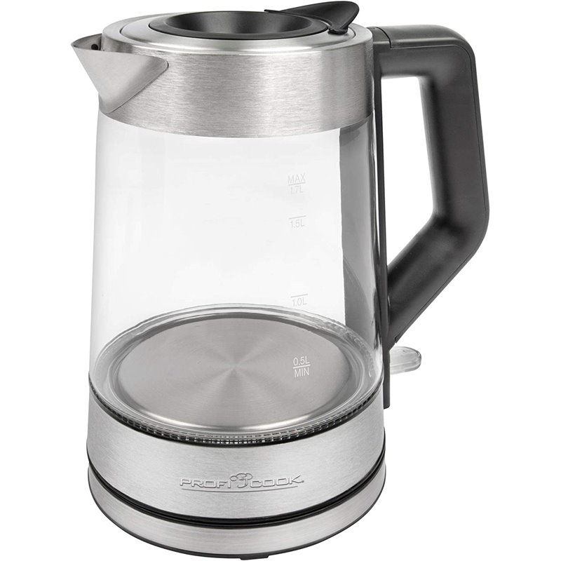 Hervidor de vidrio eléctrico Proficook PC-WKS 1190 G