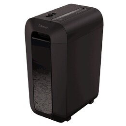 Fellowes LX65 Destructeur/4 x 40 mm Coupe de particules/Noir