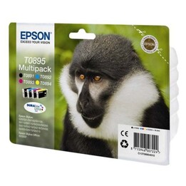 Cartouche D’ENCRE Epson T0895 MULTIPACK NOIR/COULEUR - MONO