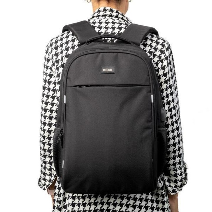 Mochila Nilox 15.6" Style Negro