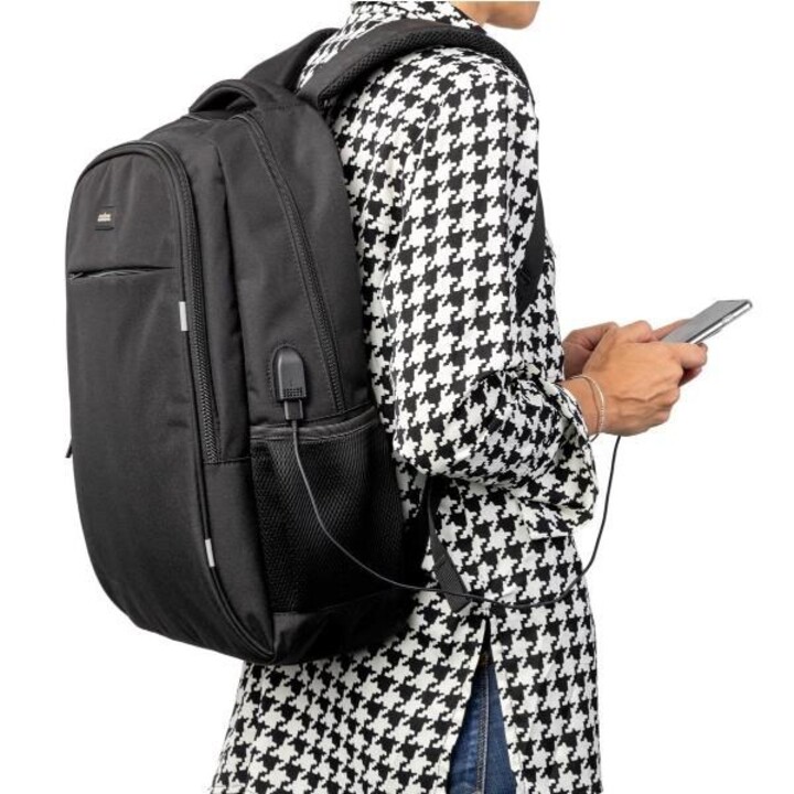 NILOX 15.6" STYLE Black BACKPACK