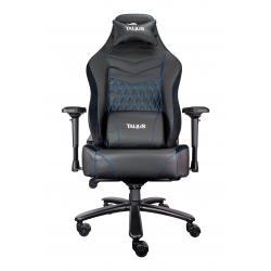 SILLA GAMER TALIUS MAMUT NEGRA AZUL - Imagen 1