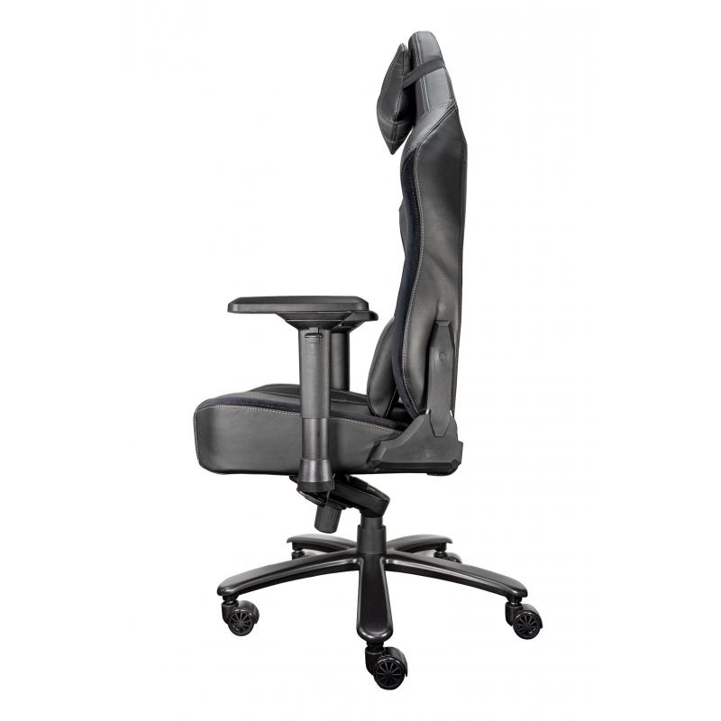 SILLA GAMER TALIUS MAMUT NEGRA GRIS - Imagen 2