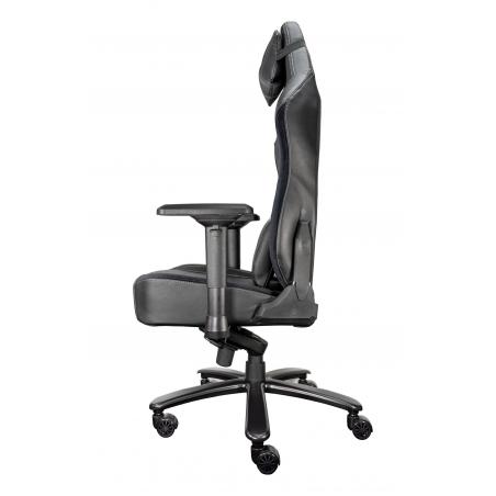 SILLA GAMER TALIUS MAMUT NEGRA GRIS - Imagen 2