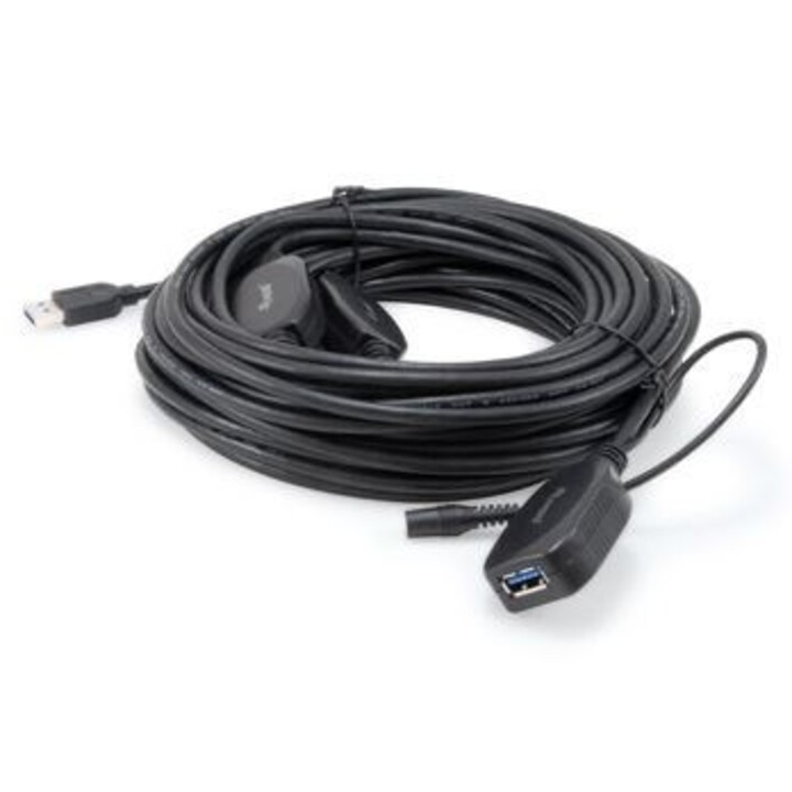 EQUIP Cable de extensión USB 3.0 activo 15 m negro