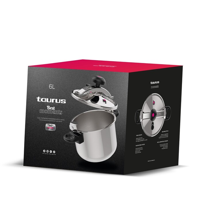 Pressure Cooker Taurus Moments Classic 6L