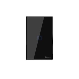 T3US1C - 1-gang Wi-Fi Smart Wall Switch US - Black