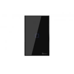 T3US1C - 1-gang Wi-Fi Smart Wall Switch US - Black - Imagen 1