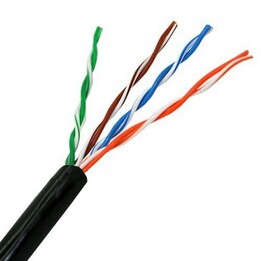 Carretel de Cabo RJ45 UTP Aisens A133-0212 Cat.5e / 100m / Preto