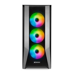 CAJA ATX SHARKOON TG7M NEGRA RGB - Imagen 1