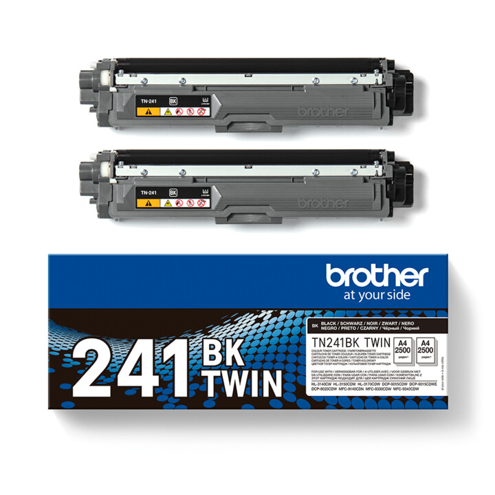 Toner Brother TN241BK PACK NERO 2 X 2500 PAG