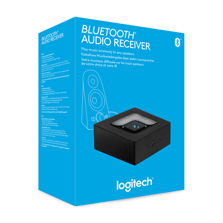 Logitech Bluetooth Audio Receiver 20 m Negro