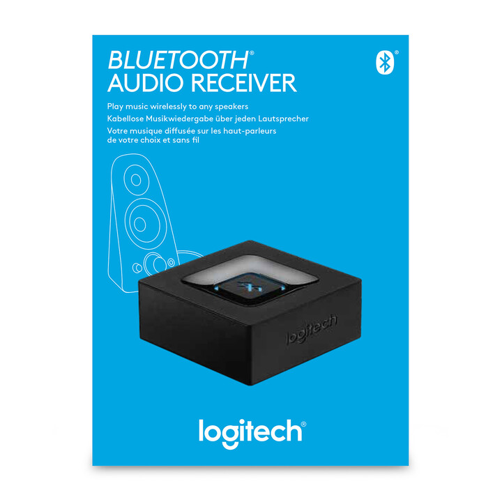 Receptor de áudio Bluetooth Logitech 20m Preto