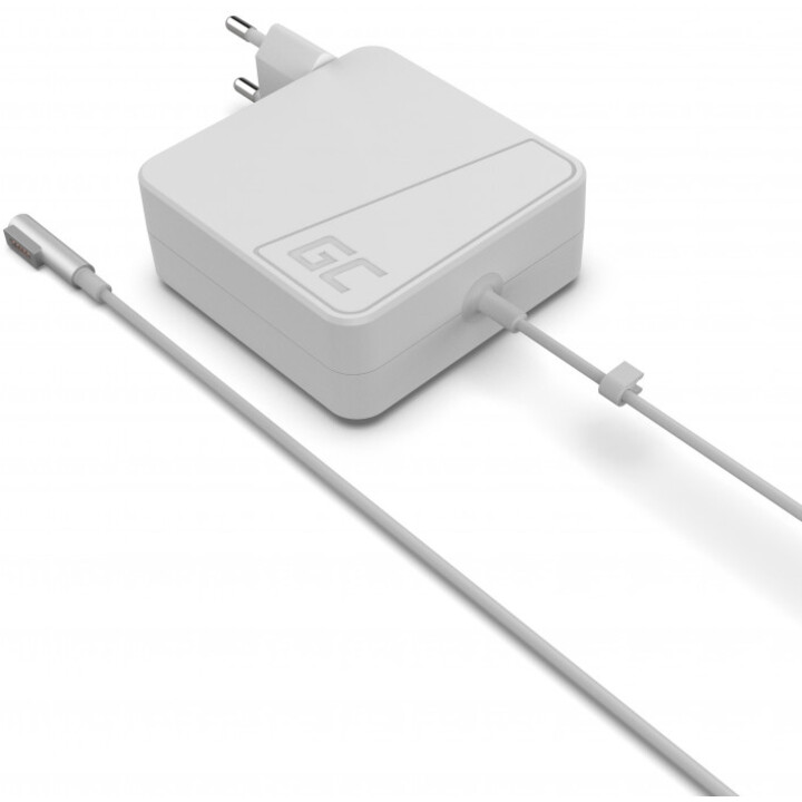 Green Cell AD03 Charger AC Adapter for Apple Macbook 60W / 16.5V 3.65A / Magsafe