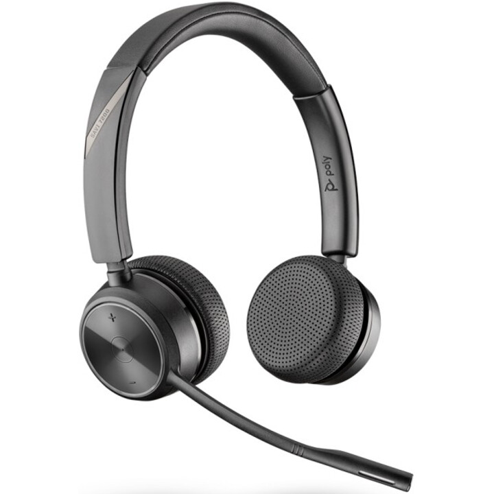 Poly Savi 7220 Office Stereo Headset System On-Ear with base station (DECT)