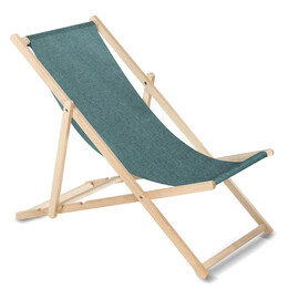 Espreguiçadeira de faia clássica GreenBlue GB183M Melange turquesa