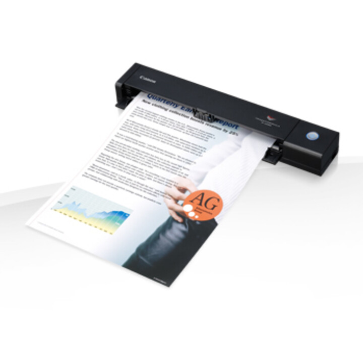 Canon imageFORMULA P-208II mobiler Dokumenten-Scanner (A4, 600x600 dpi, 8 Seiten/Min., Duplex, USB)