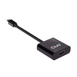 CLUB 3D CAC-2170 Mini DisplayPort 1.2 to HDMI 2.0 UHD Active Adapter